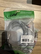 Kable internetowy inLine 3 metry