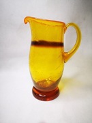 Dzban dzbanek fiedorowicz stare kolorowe szkło Ząbkowice PRL Staszic 