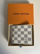 Portfel lv biało-szary