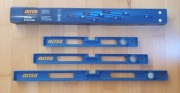 Zestaw 3 profesjonalnych  poziomnic Niteo 50, 60 i 80 cm