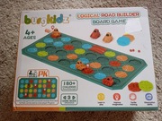 Gra planszowa burgkidz logical road builder bilard game