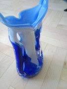 Makora szkło barwione prl