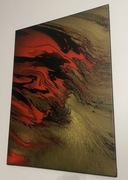 Obraz Inner Eruption- akryl na płótnie