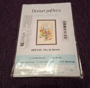 Zestaw do haftu krzyżykowego cross stitch lis w lesie 