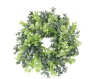 Wianek dekoracyjny bukszpanowy 32 cm stroiki, wianki