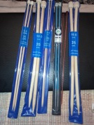 Druty różne bambusowe i metalowe