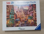 Puzzle Ravensburger 500 Romantyczna Bawaria Nowa 