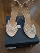 Sandały nowe damskie Kazar, beżowe, rozm.39