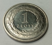 MONETA 1 ZŁOTY 2021 – DESTRUKT MENNICZY. (093)
