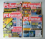 PC Format archiwalne numery 4 szt. + 4xDVD (85 retro gierek)