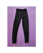 h&m spodnie getry czarne sportowe casual legginsy leginsy