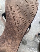 Włoskie sandały!! Założone raz lecz mi nie pasują, rozmiar standardowy (40)