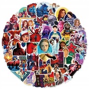 Stranger Things serial naklejki 50 szt.