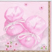 serwetka decoupage dziecko, narodziny