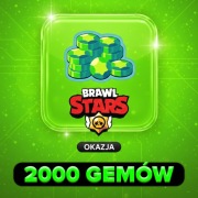 2000 Brawl Stars Gemy / Klejnoty - Doładowanie na twoje konto I Gwarancja