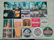 20 podkładek kolekcjonerskich TATRA OKOCIM KSIĄŻĘCE 