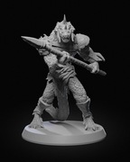 Żołnierz Araków 01- Figurka 32mm 14K zgodna z DnD RPG