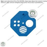 Zasuwka do Ula kwadrat, Zamknięcie wylotka okrągłego, średnica 5cm