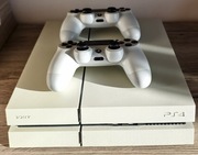 PlayStation 4 CUH-1216A 500 GB biała, 2 pady, mało używana