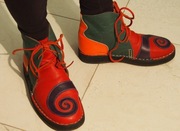 Buty nowe, artystyczne , skóra naturalna