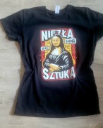 T-shirt sigma damski czarny nowy