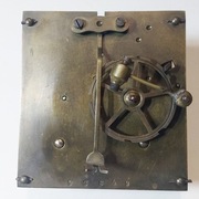 128. NUMEROWANY MECHANIZM STAREGO ZEGARA ŚCIENNEGO