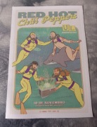 plakat zespołu muzycznego red hot chili peppers