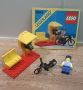 Lego Legoland 6613 Telephone Booth , 1986 rok , vintage