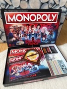 j. POLSKI! Monopoly Stranger Things (Zegar Vecny!) gra planszowa Unikat 