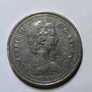 5 cents 1984 bez znaku menniczego Elżbieta II Kanada