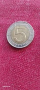 Moneta 5 zł z obiegu