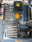 Sprawna płyta główna ECS K7S5A z procesorem AMD Duron 1GHz