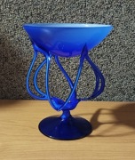 Szklana meduza Józefina Krosno PRL