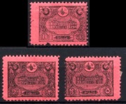 Turcja 1913 Mi P33-P35 Postage Due stamps 1913 MH