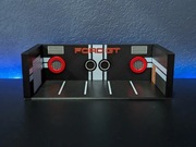Diorama Ford GT Hot Wheels 1:64 Garaż