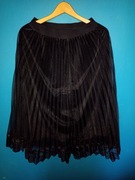 Spódnica czarna koronka 