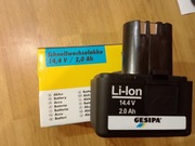 Akumulator Gesipa 14,4 2Ah