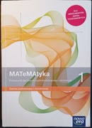 MATeMAtyka 1, podręcznik, zakres podstawowy i rozszerzony. 