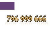 796 999 666 ZŁOTY NUMER STARTER PLAY ŁATWY NA KARTĘ PREPAID GSM
