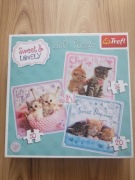 Puzzle Trefl Sweet&Lovely 3w1 Koty Kociaki