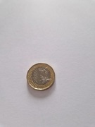 Moneta Wielka Brytania 2023 1 funty King Charles III - Bees