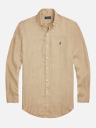 POLO RALPH LAUREN Classic Linen Shirt Slim Fit koszula lniana 100% len L