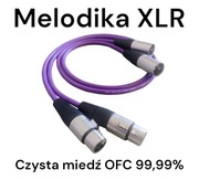 Interkonekty XLR 2x1m  Melodika MDC1230
