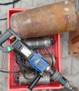 Zestaw wiertnica budowlana + otwornice SPRAWNE