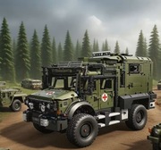 klocki Jeep offroad medyk