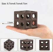 Ceramiczy kwadrat ozdoby do akwarium