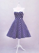 Sukienka pin up retro styl lata 80 strój tematyczny party PRL przebranie