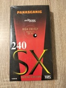 Kaseta VHS Panasonic czysta nowa w folii 