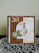 Kartka na 30 urodziny, 30 lat
