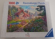 Puzzle Ravensburger Oak tree cottage 1000 elementów
